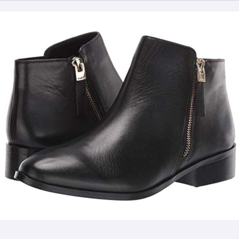 Black Aldo Figollan Booties.